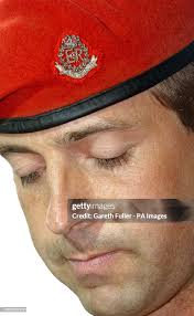 The Officer Commanding 156 Provost Company, Major Bryn Parry-Jones,... News  Photo