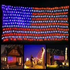 Check spelling or type a new query. Amazon Com American Flag Lights With 420 Super Bright Leds Kazoku Waterproof Led Flag Net Light Of The United States For Yard Garden Decoration Festival Holiday Party Decoration Christmas Decorations Garden