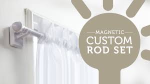 The curtains can then be. How To Easily Hang Curtains On Metal Doors And Windows Youtube