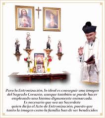 ■ instalación, instauración, coronación, ensalzamiento, exaltación, elevación antónimos: Como Ovejas Sin Pastor La Entronizacion Del Sagrado Corazon En Los Hogares Es Necesario Que Hoy Me Quede En Tu Casa
