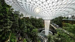 Changi airport's funky, automated new terminal. Inside Singapore S Jewel Changi Airport Food Shopping Entertainment