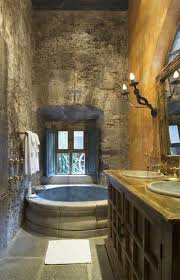A room containing a toilet; Tuscan Bathroom Design Ideas
