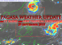 Kuha po muna tayo ng update sa bagyong dante mula sa pagasa weather forecasting center kasama natin si kris perez magandang morning pres ah magandang umaga po nakalagpas na nga ng kalupaan ng ating bansa ang sentro ng bagyong si dante at kaninang alas kuwatro ng umaga ito'y tinatayang nasa may bandang coastal waters na ng santa cruz zambales subalit mayro'n pa rin tayong warning signal number. Pagasa Regional Weather Update For Typhoon Paeng And New Td As Of 5 00 Am 29 September 2018 Ph Trending