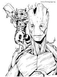 2550x3300 baby groot sketch guardians of the galaxy. Guardians Of The Galaxy Rocket And Groot Coloring Page Marvel Coloring Avengers Coloring Pages Superhero Coloring Pages