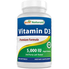 There are very few food sources of vitamin d, but beef liver, cheese, mushrooms, and egg yolks provide tiny amounts. Best Naturals Vitamin D3 5000 Iu Supplement 360 Softgels Walmart Com Walmart Com