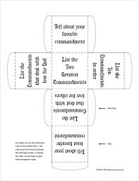 We have collected 40+ free printable ten commandments coloring page images of various designs for you to color. Ten Commandments Learning Cube That Resource Site