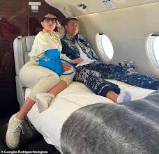 Her mother belonged to the span and her father was argentinean. Cristiano Ronaldo S Girlfriend Georgina Rodriguez Beams Alongside Her Boyfriend Aktuelle Boulevard Nachrichten Und Fotogalerien Zu Stars Sternchen