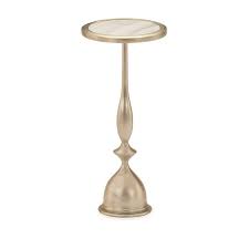 A Leg To Stand Pedestal End Table End Tables Caracole Table