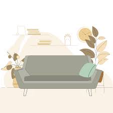 People interested in cartoon living room with tv also searched for. Living Room Modern Interior With Sofa Flat Cartoon Design By 09910190 Thehungryjpeg Com