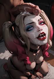 dc comics, harley quinn, rpaint, ahe gao, ahegao face - R34 Vault
