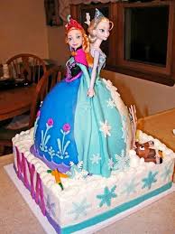 Pin By Rosy On Baby Frozen Birthday Party Cake Doll Birthday Cake Frozen Birthday Cake