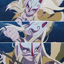Kitsunemennoonna Kiitaroushounennoyoukaienikki Youkai Mask Kitsune Kitsunemask Foxmask Anime Japanesekitsunemask Kitsune Mask Kitsune Manga Characters