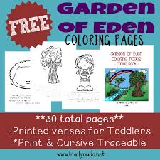 Garden of eden coloring pages. Garden Of Eden Coloring Pages Readers And More In All You Do