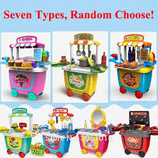 Category > mom's & baby items toys & game smile & squishy toys kitchen playset toy. New Hot 7 Types 1 Pcs Pretend Play Doctor Bbq Kitchen Set Trolley Child Medical Kit Baby Educational Box Cooking Tab Kids Pretend Play Pretend Play Toy Kitchen