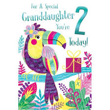 Check out these unbelievable facts about happy birthday to you, the most popular song in the world. Granddaughter 2nd Age 2 Today Cute Toucan Happy Birthday Card Lovely Verse On Onbuy