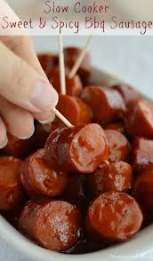 Butterball all natural* turkey sausage crumbles. Slow Cooker Recipe Sweet And Spicy Bbq Sausage
