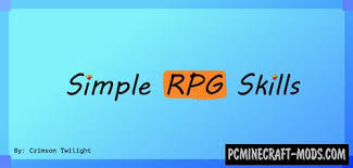 Rpgstats mod 1.16.5 will give your minecraft character the basic stats that you usually see in rpg games. Simple Rpg Skills Pvp Farming Mod For Minecraft 1 12 2 Pc Java Mods