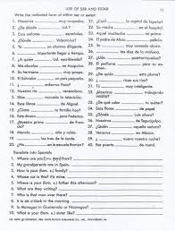 Reflexive Verbs Spanish Worksheet Answers Ser Vs Estar Activities Worksheet Google Search In 2020 Spanish Worksheets Spanish Classroom Activities Learning Spanish