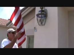 Installing A New Style Flag Pole Part 1 Youtube