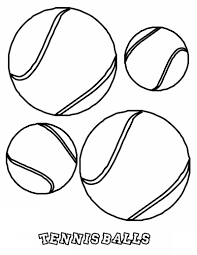 Be sure to visit many of the other beautiful sports coloring pages aswell we. Tennis Ball Coloring Page At Yescoloring Online Coloring Pages