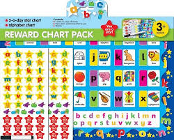 buy reward chart pack 3 alphabet and 5 a day book online