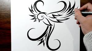 See more ideas about tattoos, birds tattoo, tattoo designs. How To Draw A Bird Tribal Swallow Tattoo Design Style Youtube