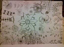 Flower Doodles Flower Doodles Drawings Outline Designs
