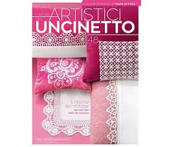 Abbonamenti riviste ricamo, maglia e uncinetto. Mani Di Fata Lavori Artistici All Uncinetto 48