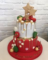 A gallery of easy birthday cake ideas, designs and photos. Maria S Cakes And Cookies On Instagram Instacakeart Cakeart Cakes Cakedecorating Christmas Themed Cake Christmas Cake Designs Christmas Cake Decorations