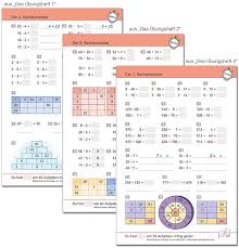 Matheaufgaben 5 klasse zum ausdrucken division learnkontrolle : Das Ubungsheft Rechenmeister