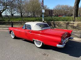 Image result for Flame Red 1957 Thunderbird