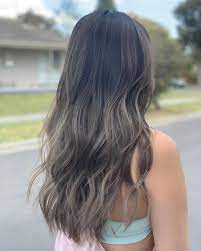 Chinese Mushroom Brown Fanola Schwarzkopfpro Olaplexau Brunette Hair Color Black Hair Balayage Brown Ombre Hair