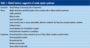 Cauda Equina Syndrome A Clinical Review For The Frontline Clinician British Journal Of Hospital Medicine