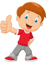Chłopiec spoko kciuk Vector Art Stock Images | Depositphotos