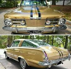 Image result for Barracuda Gold 1964 Plymouth