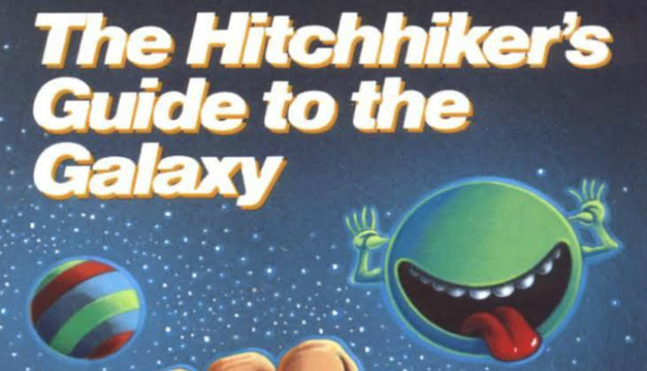 Don't Panic”:The Hitchhiker's Guide to the Galaxy Book Marks
