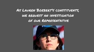 Boebert knows what that actually means. Calls Increase For Lauren Boebert To Resign Be Investigated Kvnf Public Radio