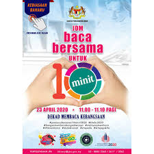 Batu 27, 84020 tangkak, johor, malaysia. Jabatan Perkhidmatan Awam On Twitter Jom Baca Bersama Dan Luangkan Masa 10 Minit Anda 10 Minit Sahaja Kalau Lebih Lagi Bagus Jombacabersama10minit2020 Dudukrumah Stayathome Https T Co Uglvxbalap