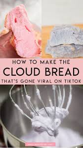 The Dreamy Cloud Bread Recipe Everyone On Tiktok Is Making Recipe Cloud Bread Low Carb Breakfast Recipes Recipes