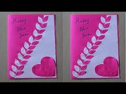 Add custom touches to your new year card using adobe spark's templates. Diy How To Make New Year Card Handmade New Year Card Idea New Year Greeting C New Year Cards Handmade Birthday Card Drawing Happy Birthday Cards Handmade