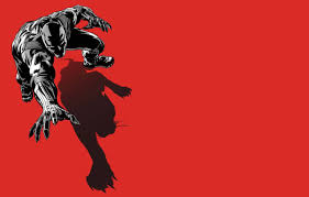 Ultra hd 4k resolutions:3840 x 2160 original. Wallpaper Shadow Art Costume Red Background Art Marvel Comic Symbolism Black Panther Black Panther Images For Desktop Section Minimalizm Download