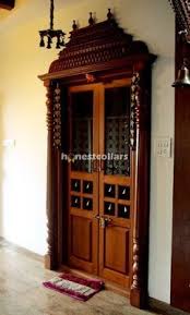 Brown pine wood pooja mandir without door by d dass. Best 5 Pooja Room Designs For Indian Homes Truww