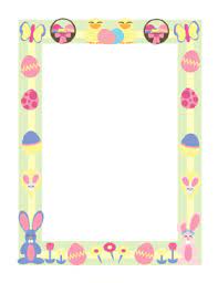 Easter Border Holiday Lettering Easter Signs Coloring Easter Eggs