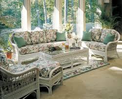 Bermuda Wicker Living Room Set And Sunroom Pieces By South Sea Rattan Sunroom Furniture Indoor Wicker Furniture White Wicker Furniture