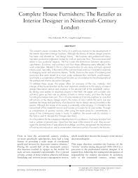 See more ideas about laundry in bathroom, laundry mud room, laundry room design. Complete House Furnishers The Retailer As Interior Designer In Nineteenth Century London Topic Of Research Paper In History And Archaeology Download Scholarly Article Pdf And Read For Free On Cyberleninka Open Science