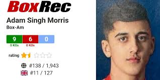 BoxRec: Adam Singh Morris