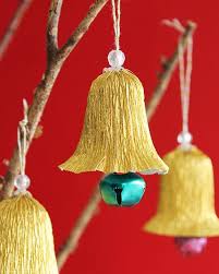 How to draw bell ,bell ring, party decoration ornament, it's easy to draw, step by step drawing bell for kids, tree decorating. Delightful Paper Bells To Hang From Your Christmas Tree Paper Christmas Decorations Paper Christmas Ornaments Paper Ornaments Diy