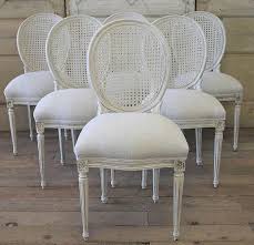 Antique French Cane Chairs In Linen Dining Chairs French Dining Chairs Cane Dining Chairs