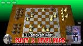 Skak mat indah k o oleh satu kuda problem catur unik dan indah. Teka Teki Catur Part 1 3 Langkah Mati Youtube