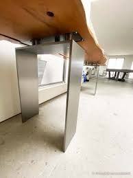 Since most of these legs come with their screws and fixtures, and don't need any welding, diy enthusiasts can now find it easy to make their own tables. Modern Stainless Steel Table Legs